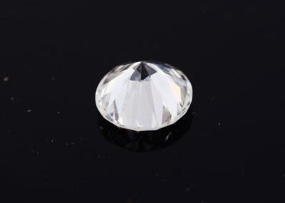 Lot 187 - An unmounted brilliant cut  0.98 cts diamond