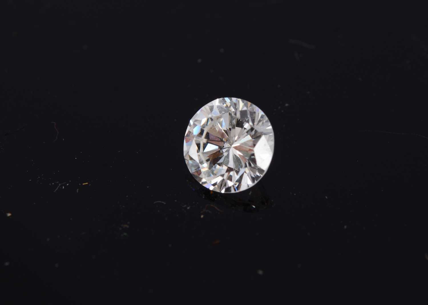 Lot 189 - An unmounted brilliant cut 0.62 cts diamond