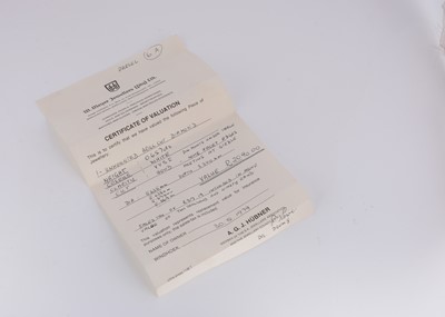 Lot 189 - An unmounted brilliant cut 0.62 cts diamond