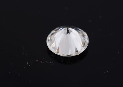 Lot 189 - An unmounted brilliant cut 0.62 cts diamond