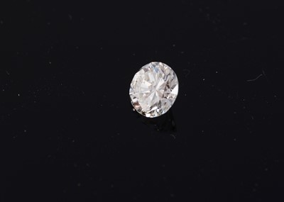 Lot 190 - An unmounted brilliant cut 0.60 cts diamond