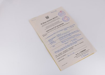 Lot 191 - An unmounted brilliant cut 0.59 cts diamond