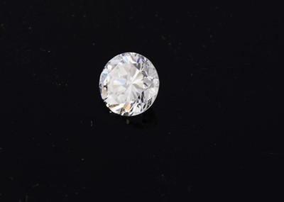 Lot 209 - An unmounted brilliant cut 1.23 cts diamond