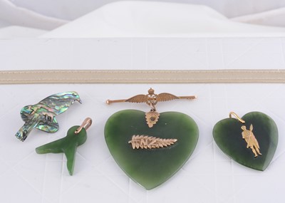 Lot 269 - Four New Zealand jewels