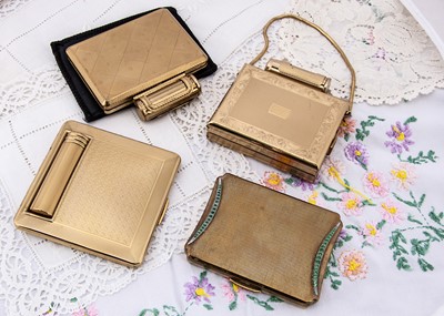 Lot 310 - A 1950s gilt metal Kigu carry all