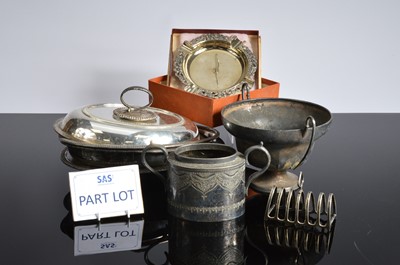 Lot 389 - A large collection of silver plated items