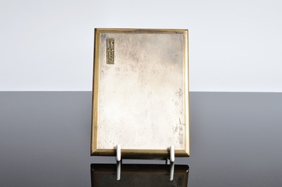 Lot 414 - A 1950s silver cigarette from Asprey