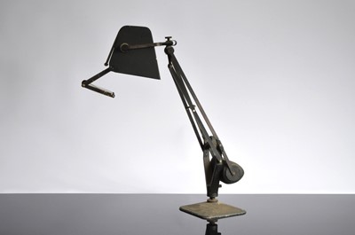Lot 499 - An Art Deco counterweight desk lamp by Hadrill & Horstmann