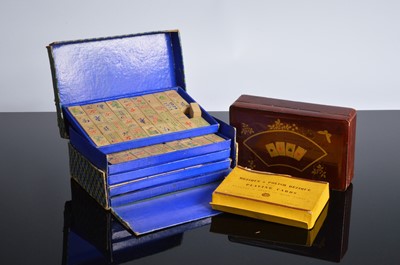 Lot 501 - A c1950s Chad Valley Mah-Jongg set