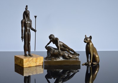 Lot 508 - Three small works of art