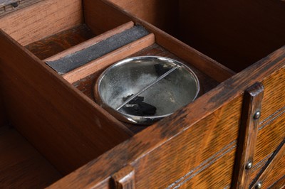 Lot 512 - An Edwardian novelty railway related cigar box