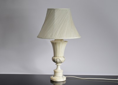 Lot 513 - An early 20th century Italian marble lamp base