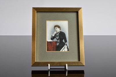 Lot 521 - A 19th century portrait miniature of a lady