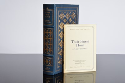 Lot 527 - The Franklin Library 'Their Finest Hour'