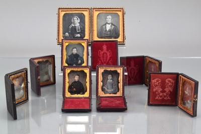 Lot 1 - A Group of Daguerreotypes