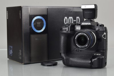 Lot 34 - An Olympus OM-D E-M1X Digital Camera