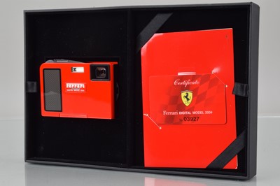 Lot 41 - An Olympus Ferrari Digital Model 2004 Camera