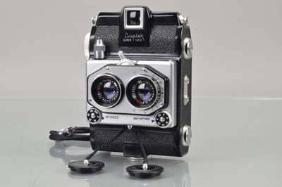 Lot 43 - A Duplex Super 120 Stereographic Camera