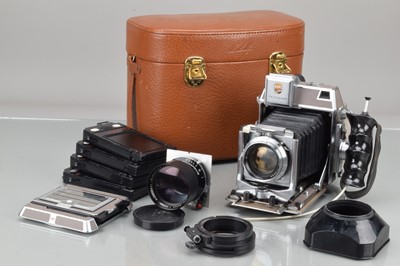 Lot 57 - A Linhof Technika 6x9 IV Camera