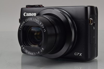 Lot 70 - A Canon PowerShot G7X Digital Camera