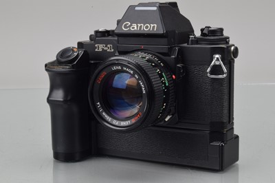 Lot 80 - A Canon New F-1 SLR Camera