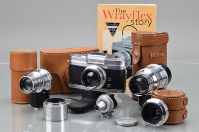 Lot 88 - A Wray Wrayflex Ia SLR Camera Outfit