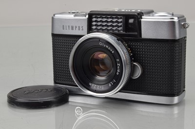 Lot 98 - An Olympus Pen D Half Frame Camera