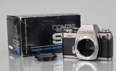 Lot 110 - A Contax S2  60 Years Anniversary Model SLR Camera