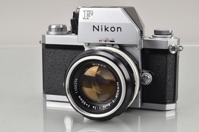 Lot 114 - A Nikon F Photomic FTN SLR Camera