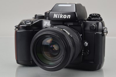 Lot 116 - A Nikon F4 SLR Camera