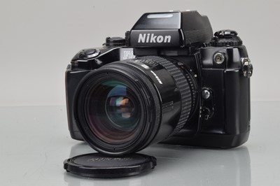 Lot 119 - A Nikon F4 SLR Camera