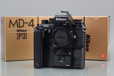 Lot 125 - A Nikon F3H HP High Speed SLR Camera Body