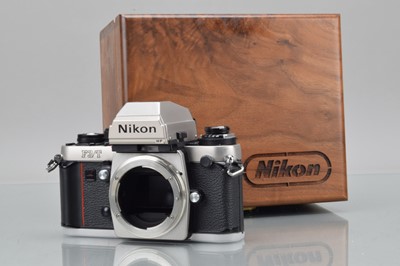 Lot 126 - A Nikon F3 HP Titanium Special Serial Number SLR Camera Body