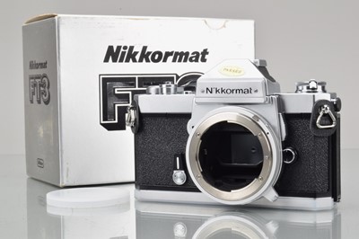 Lot 135 - A Nikon Nikkormat FT3 SLR Camera Body