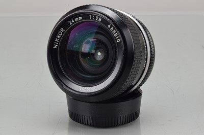 Lot 144 - A Nikon Nikkor 24mm f/2.8 Non Ai Lens
