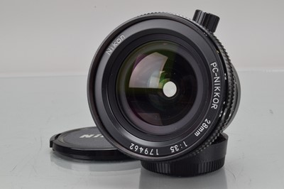 Lot 147 - A Nikon PC-Nikkor 28mm f/3.5 Lens