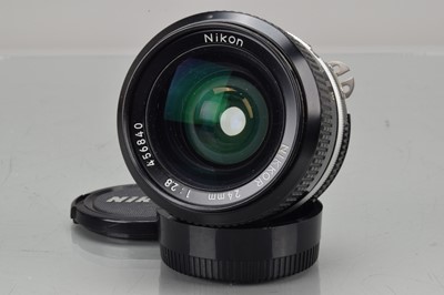 Lot 150 - A Nikon Nikkor 24mm f/2.8 Ai Lens