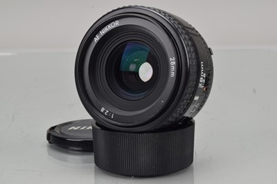 Lot 153 - A Nikon AF Nikkor 28mm f/2.8 Lens