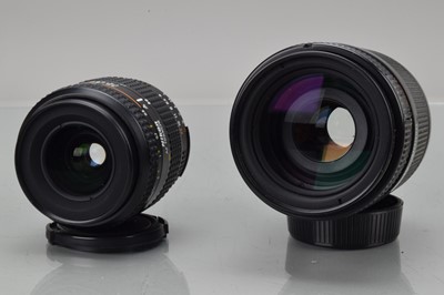 Lot 155 - Two Nikon AF Nikkor Lenses