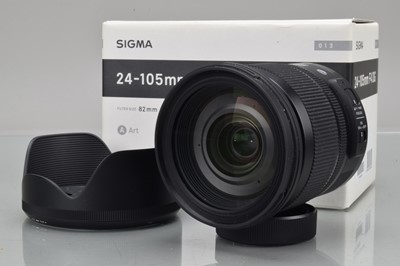 Lot 162 - A Sigma Art Series 24-105mm f/f DG Lens