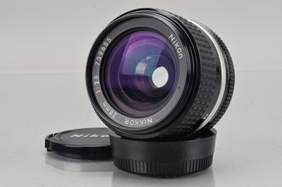Lot 167 - A Nikon Nikkor 28mm f/2.8 Ai-S Lens