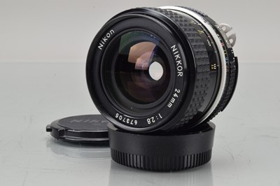 Lot 168 - A Nikon Nikkor 24mm f/2.8 Ai Lens