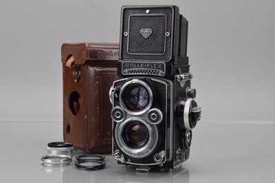 Lot 205 - A Rolleiflex 3.5F TRLR Camera