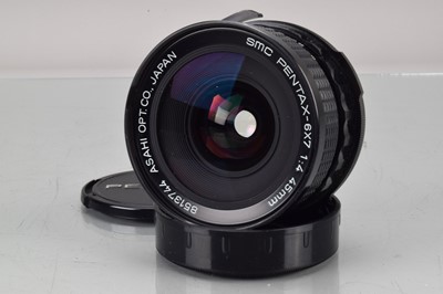 Lot 227 - A SMC Pentax 6x7 45mm f/4 Lens