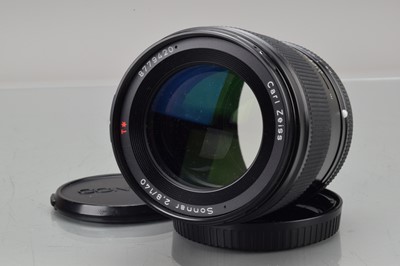 Lot 236 - A Contax Carl Zeiss T* Sonnar 140mm f/2.8 Lens
