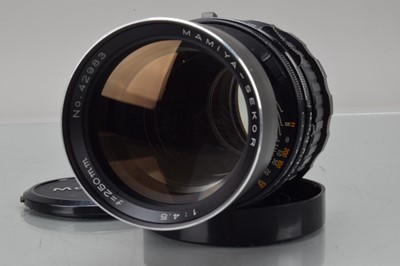 Lot 240 - A Mamiya Sekor 250mm f/4.5 Lens