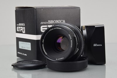 Lot 254 - A Zenza Bronica Zenzanon E II 75mm f/2.8 Lens