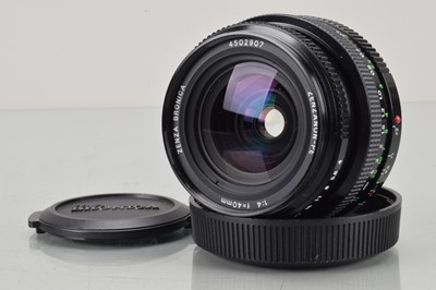 Lot 255 - A Zenza Bronica Zenzanon PE 40mm f/4 Lens