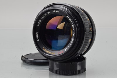 Lot 260 - A Canon FD 55mm f/1.2 S.S.C. Aspherical Lens