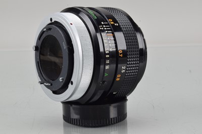 Lot 260 - A Canon FD 55mm f/1.2 S.S.C. Aspherical Lens
